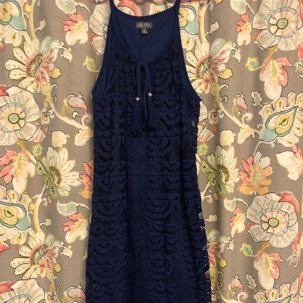 Navy Blue Dress